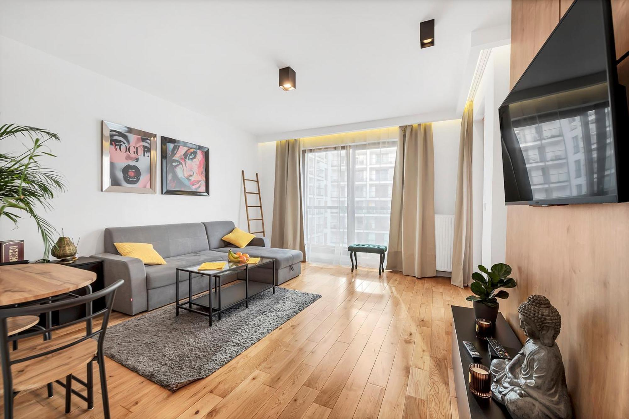 Lumina Apartment With Parking Near Muzeum Powstania Varsó Kültér fotó
